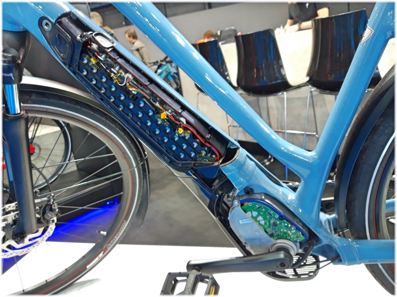 電気自転車の内部構造