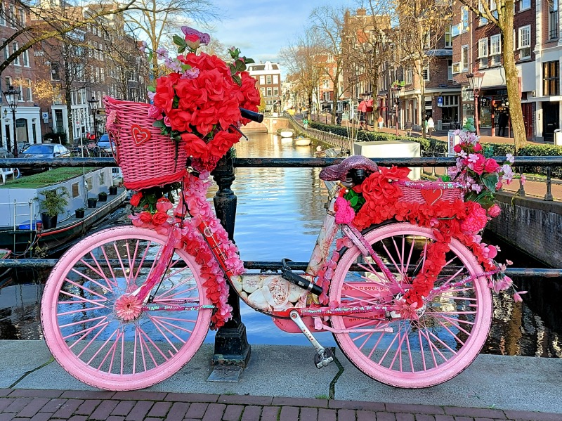 アムステルダムの自転車