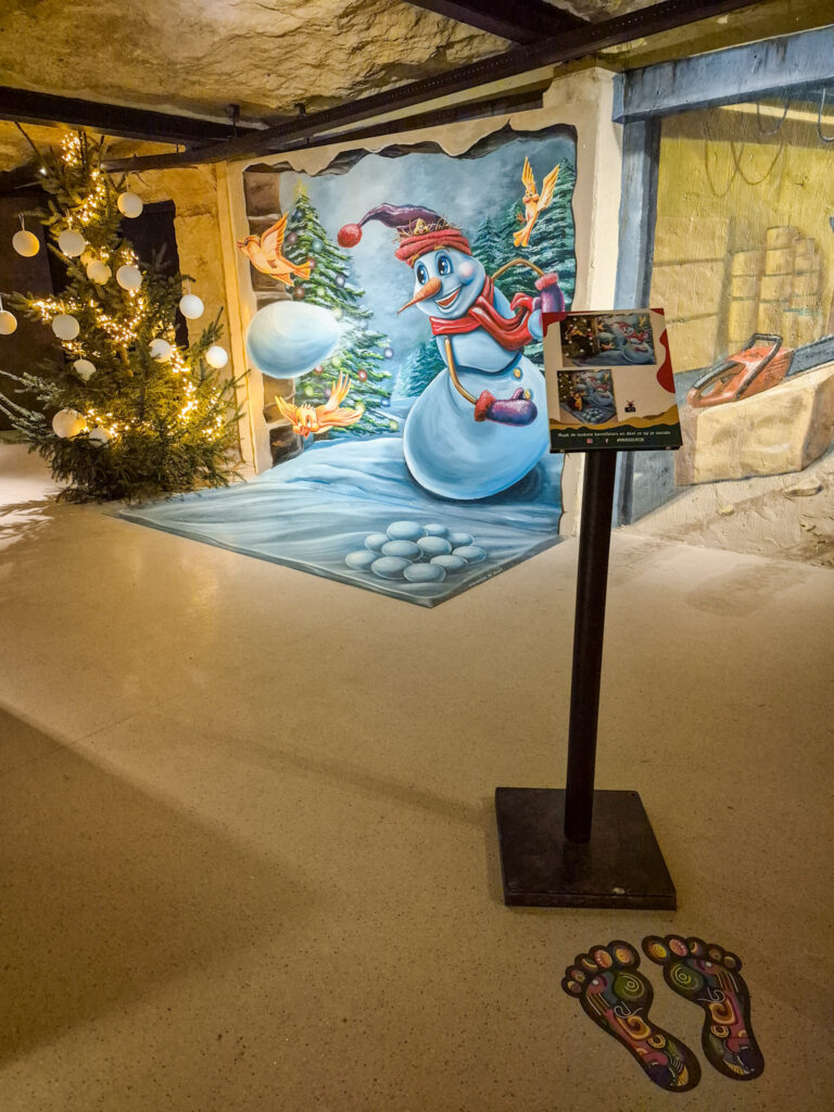 3D壁画の見る位置